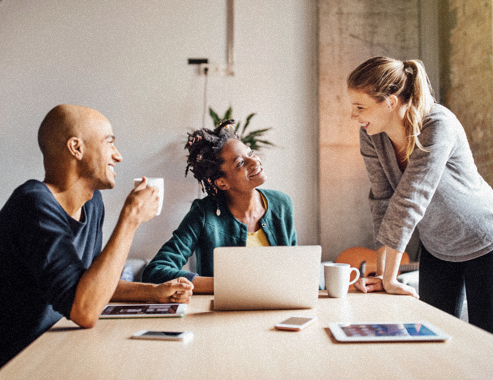 people are talking to each other about group coverage