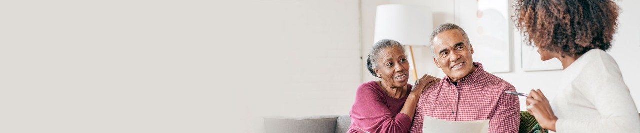 Couple getting professional consultation