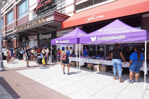 Bronx residents receiving free haircuts